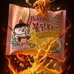 Samyang Buldak Hot Chicken Ramen - Cream Carbonara - (40x140g)